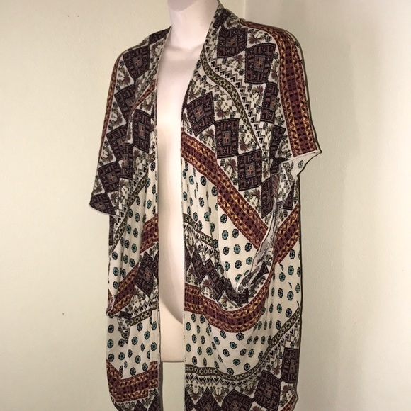 Color swatch beautiful tribal boho kimono - Picture 4 of 7